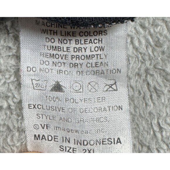 NFL Team Apparel New Orleans Saints Polo Shirt 2XL Black & White Polyester Mens - Picture 5 of 5